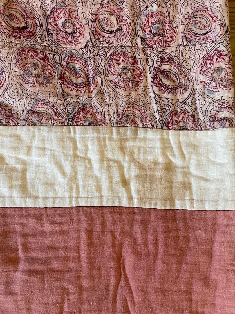 最終値下げ　1920s 大判　フランスキリム　ブランケット