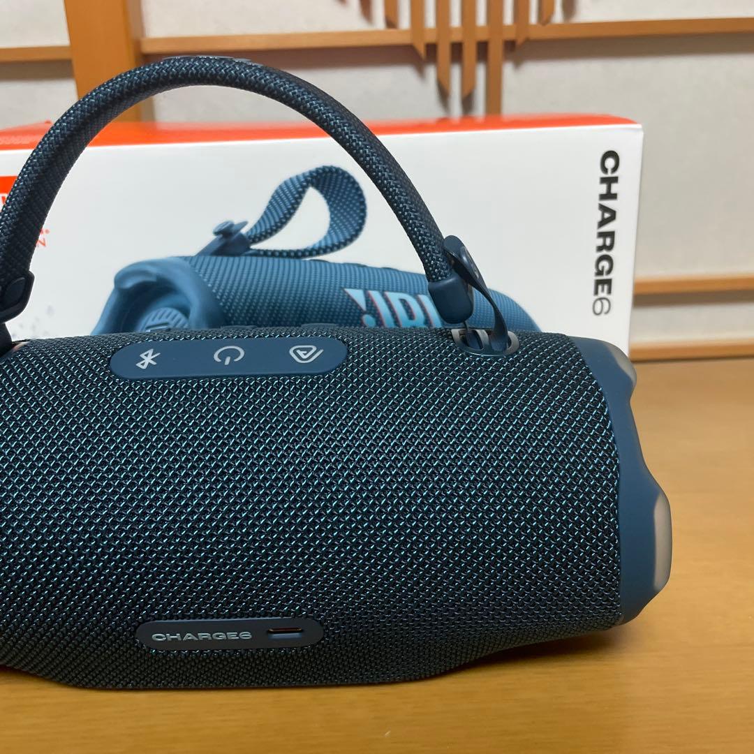 【ほぼ新品】JBL CHARGE6 ブルー　スピーカー