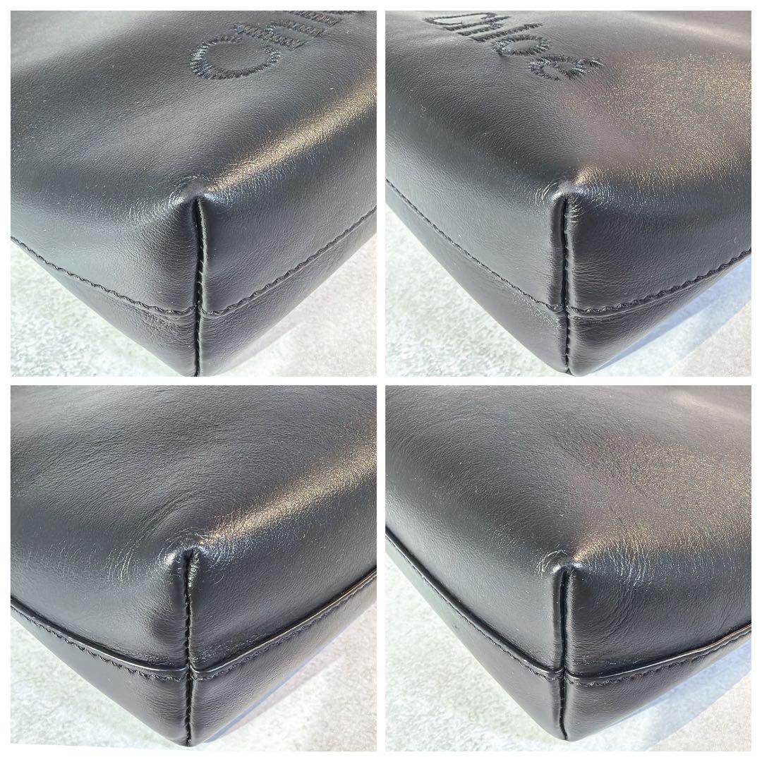 【美品】クロエ 2way マイクロトート ダファディル ブラック