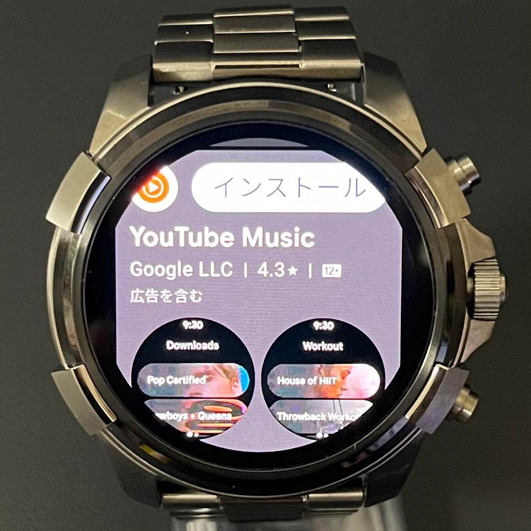 【トップガン/極美品/iPhone対応可】DIESEL DZT2004