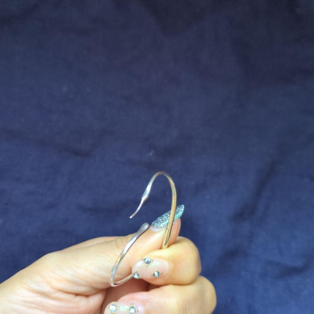 ティファニー オープンハート フープピアス ag925 片方