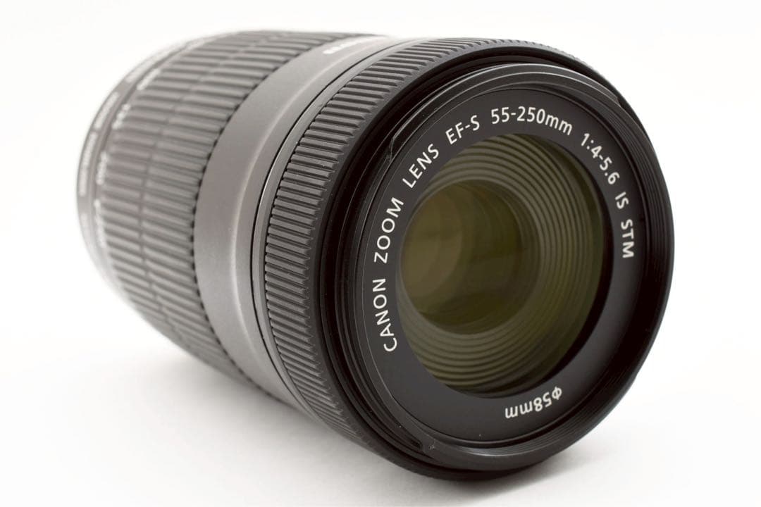 ☆美品【Canon】EF-S 55-250mm F4-5.6 IS STM