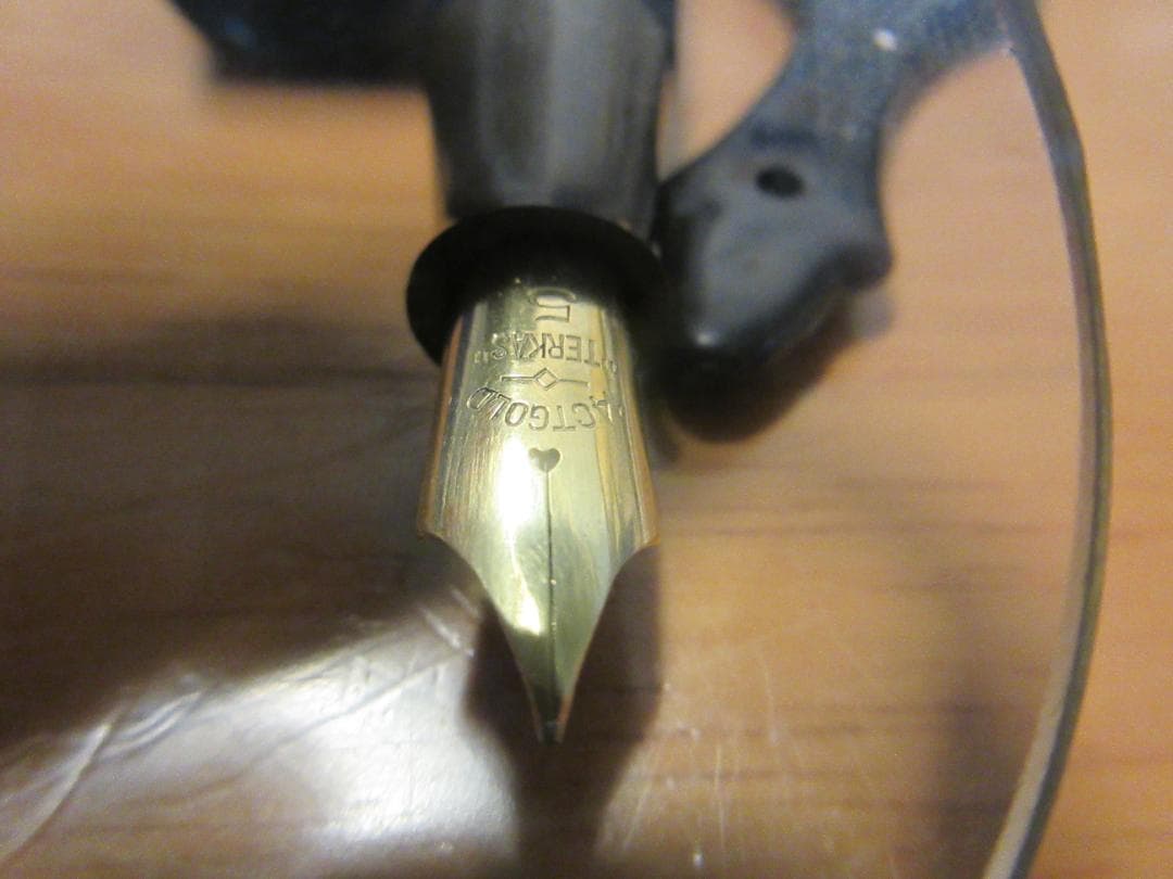 親子万年筆 レバーフィラー式 1.18mm規格 5号ニブ　大型