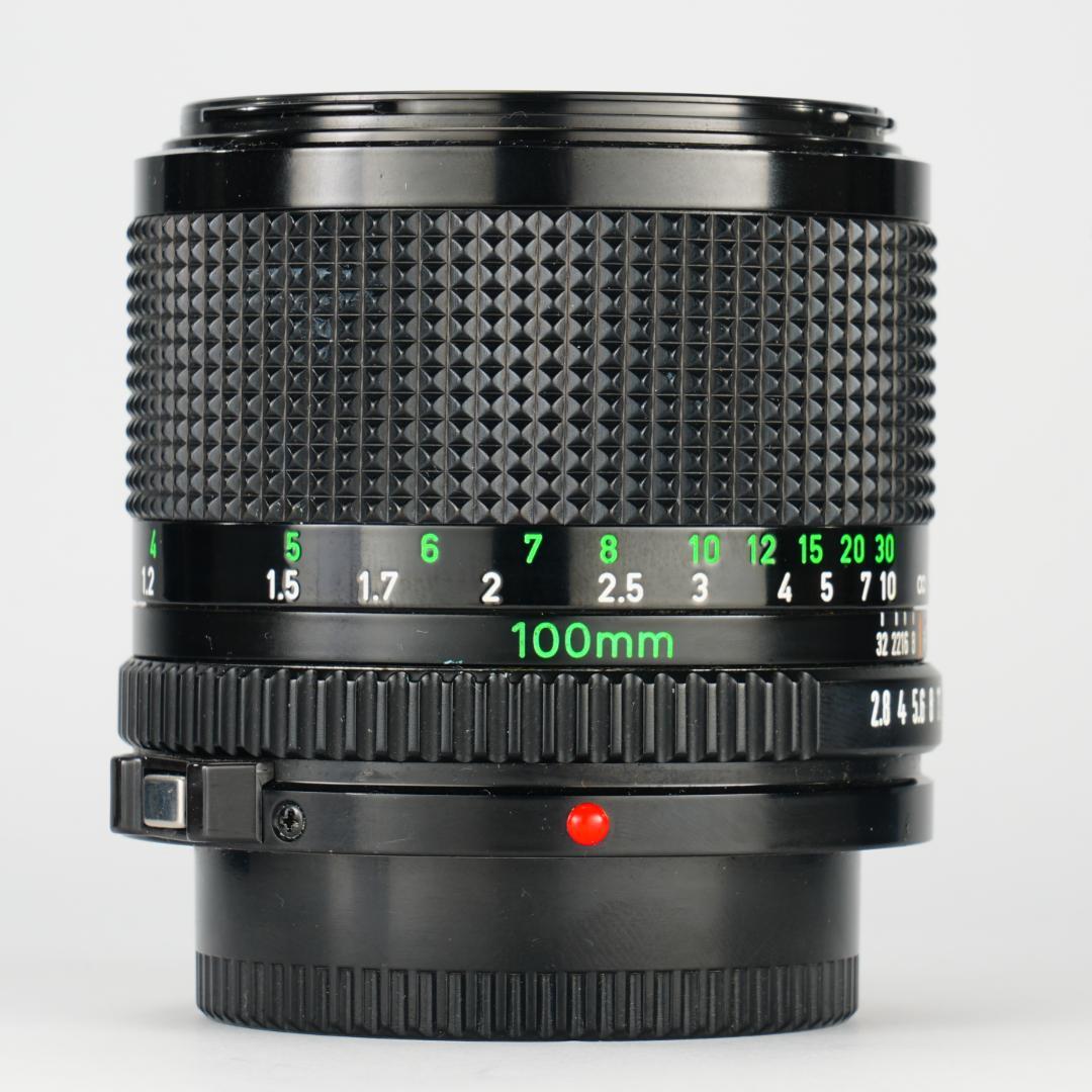 【整備＆テスト済】動作◎ Canon New FD 100mm F2.8 140