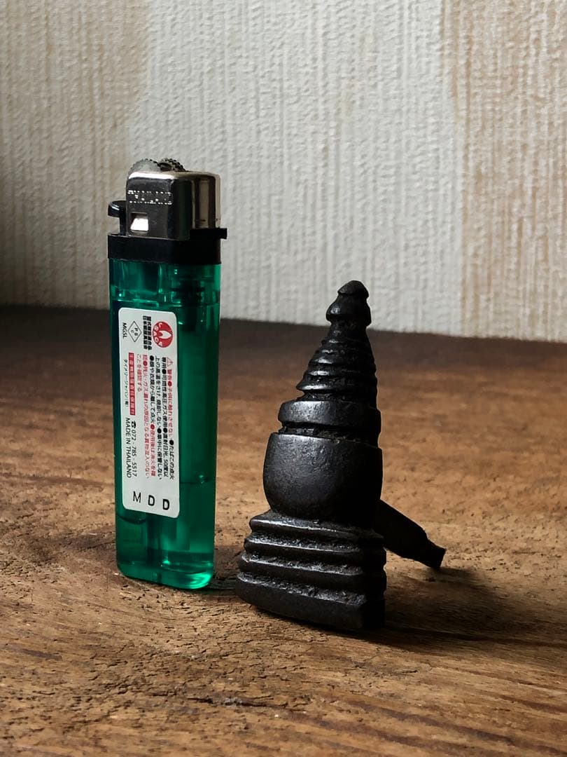 チベット　宝塔形金具　古鉄　釘隠し　残欠　ブロカント　鉄製　トクチャ