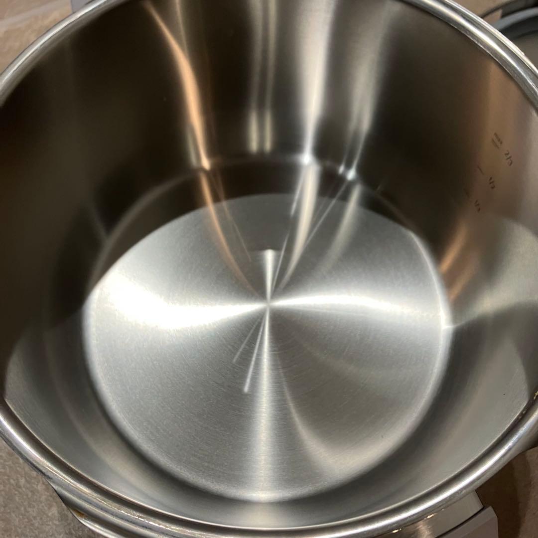 【新品未使用】レインボークッカー圧力鍋4.5ℓ すのこ フタ レシピ付