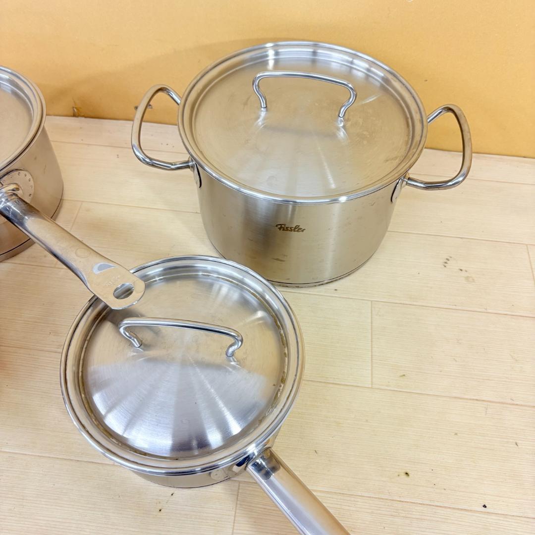 専用【3個セット】Fissler 鍋セット 蓋付き