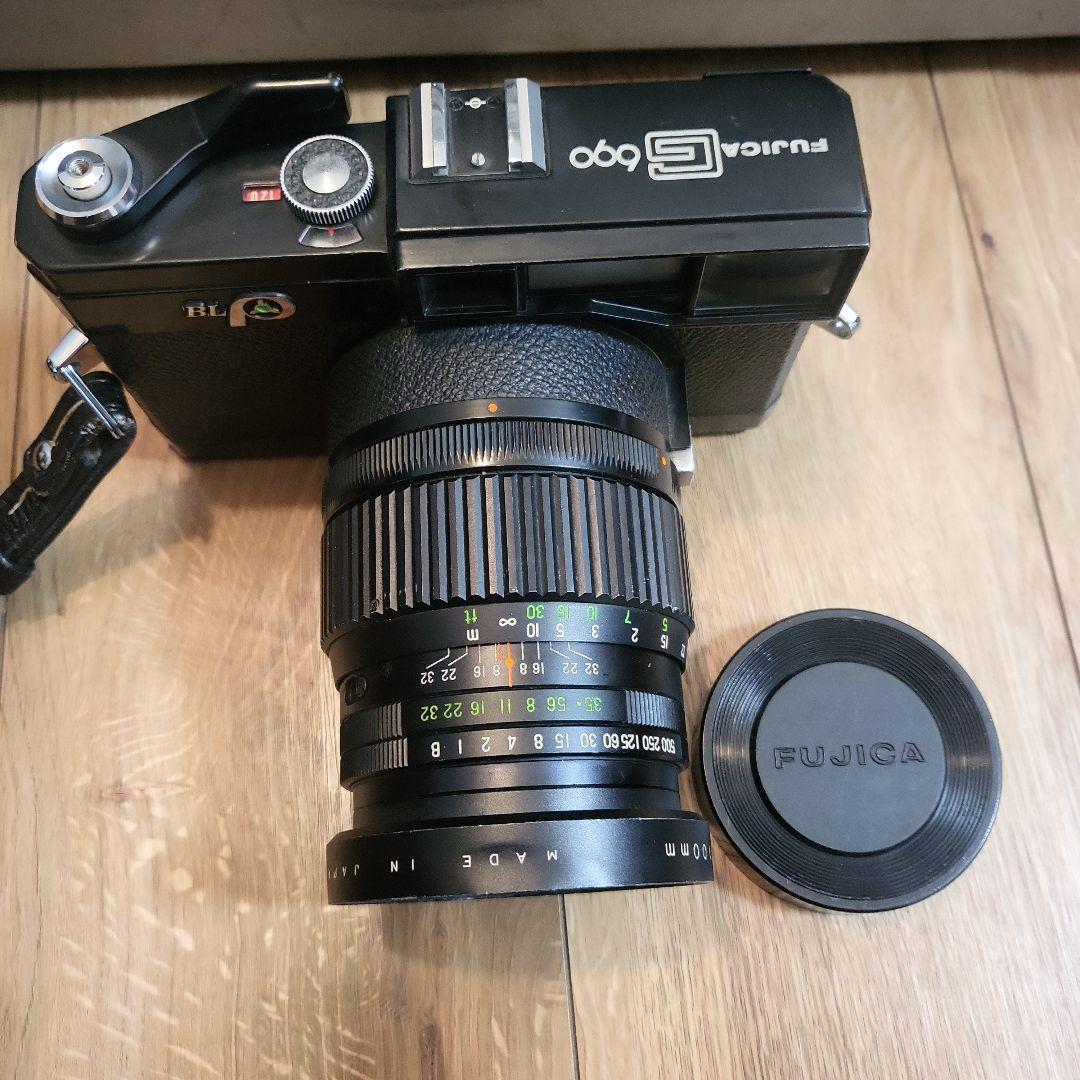 FUJICA G690 フィルムカメラ FUJINONレンズ付き ジャンク