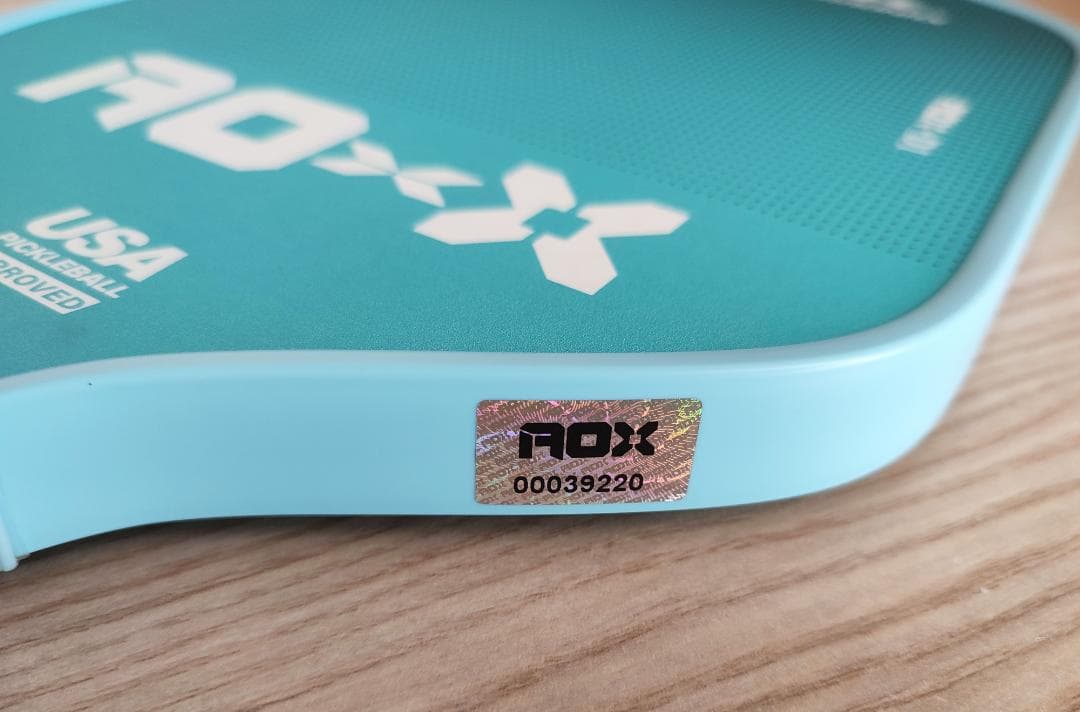 2個セット ピックルボール パドル ARRONAX カーボン加工の摩擦面 青