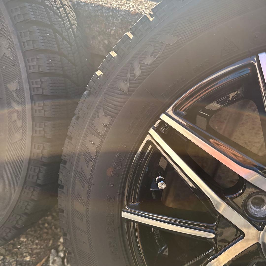 ブリヂストン スタッドレスタイヤ 155/65R13 4本セット
