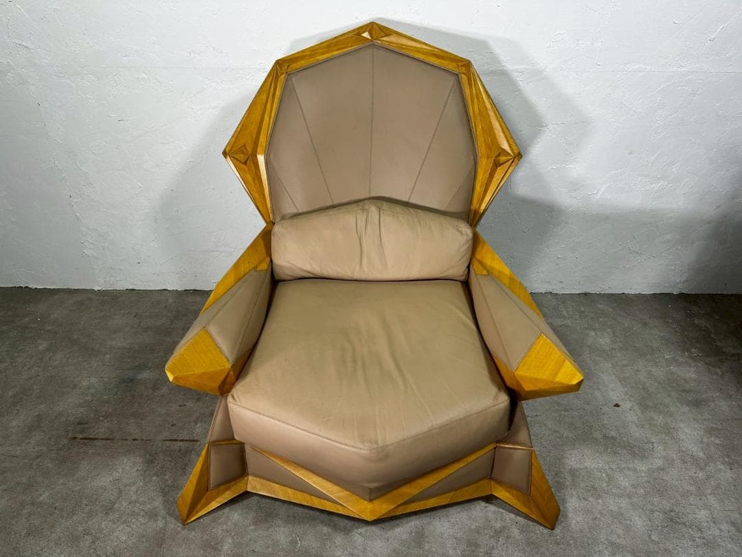 『イタリア製』ラグジュアリーチェア ラウンジチェア シングルソファ RWso65