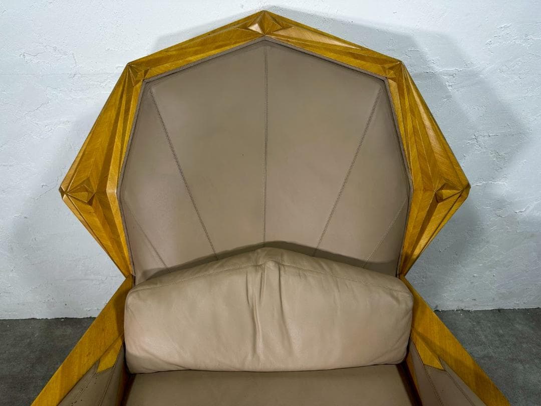 『イタリア製』ラグジュアリーチェア ラウンジチェア シングルソファ RWso65