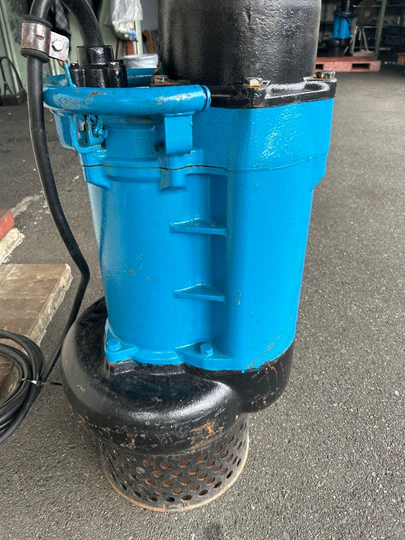 K2ツルミ一般工事排水用水中ポンプKRS-85.5 200V 50Hz 5kW5