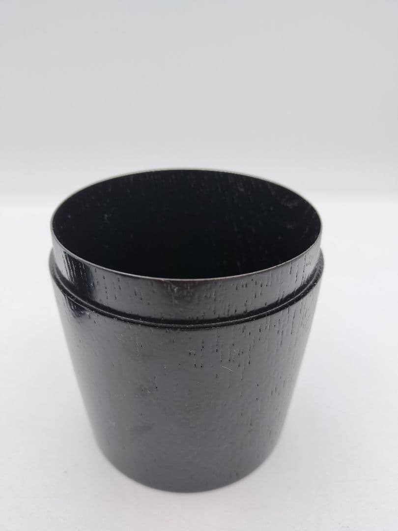 c760 詰棗 一双 木製掻合　挽家 詰茶入　茶道具 古物