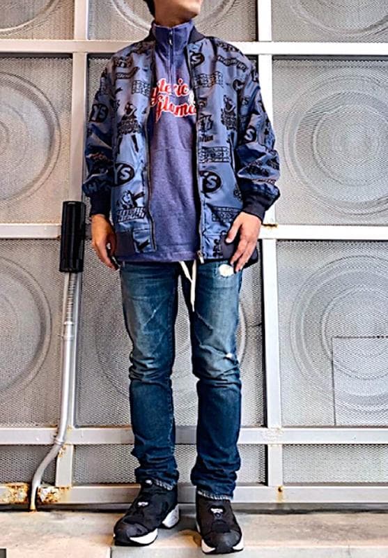 ヒステリックグラマー　オーバーサイズ　ハーフジッププルオーバー　完売品