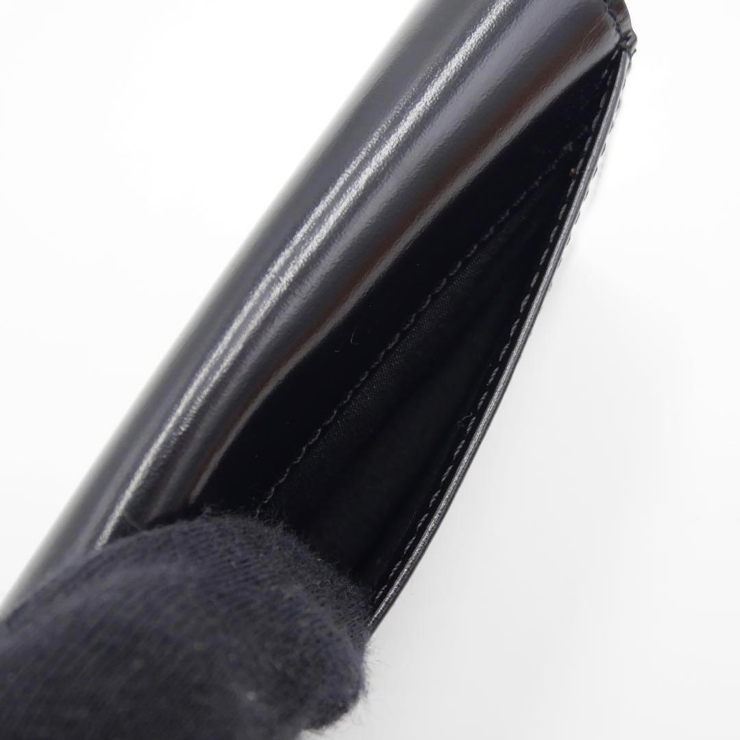 セリーヌ CELINE トリオンフ カードケース 名刺入れ ブラック カーフ