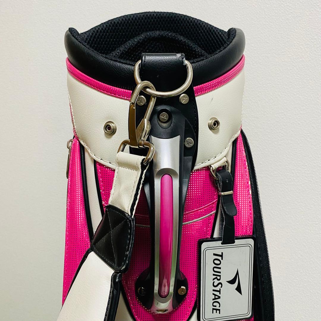 【希少】ツアーステージ　キャディバック　ピンク