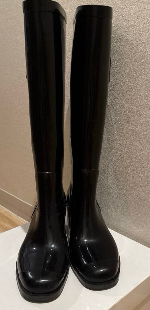 美品✨️本物セリーヌ ♡celine♡トリオンフが可愛い♡レインブーツ