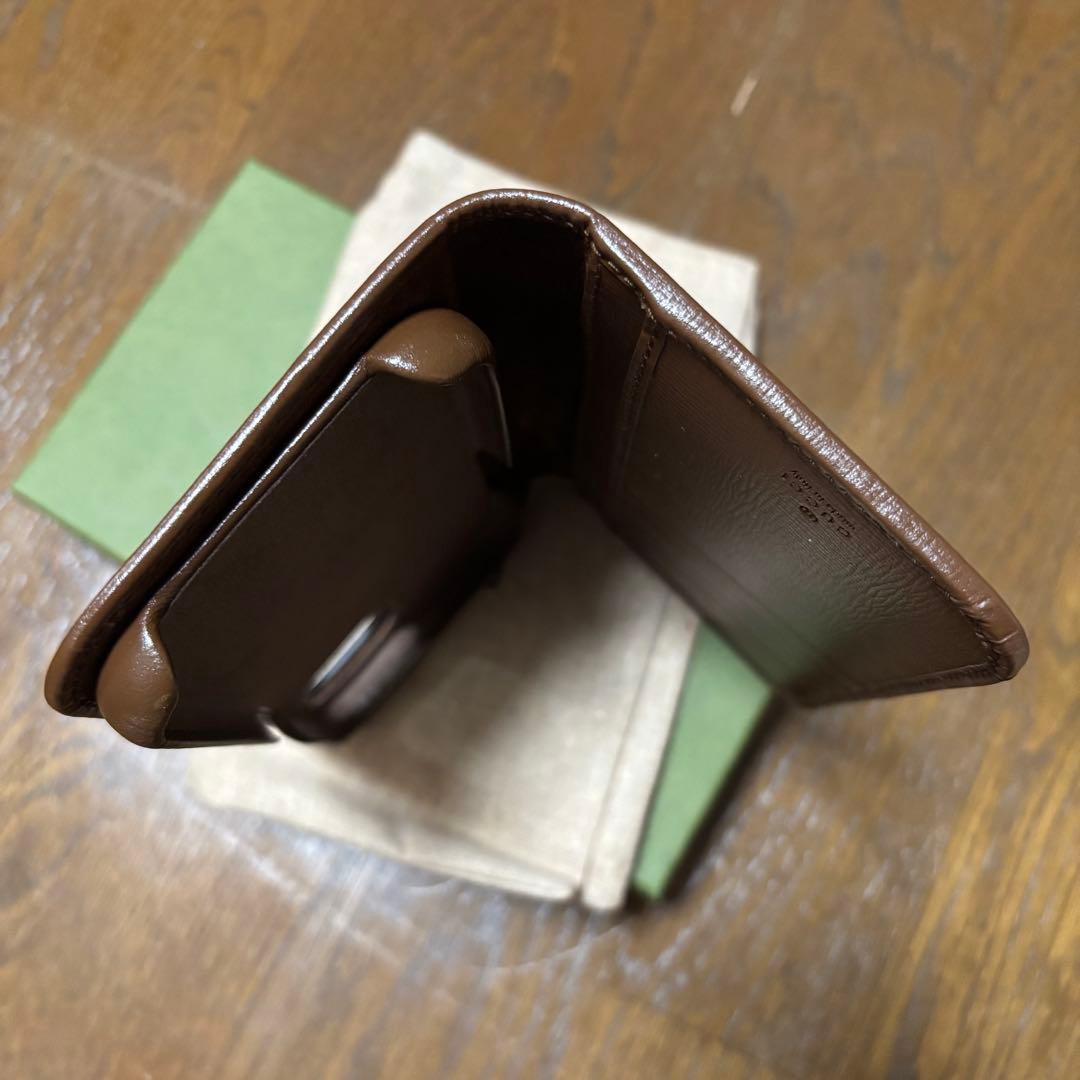 GUCCI グッチ GG ウォレット付き iPhone15 ケース