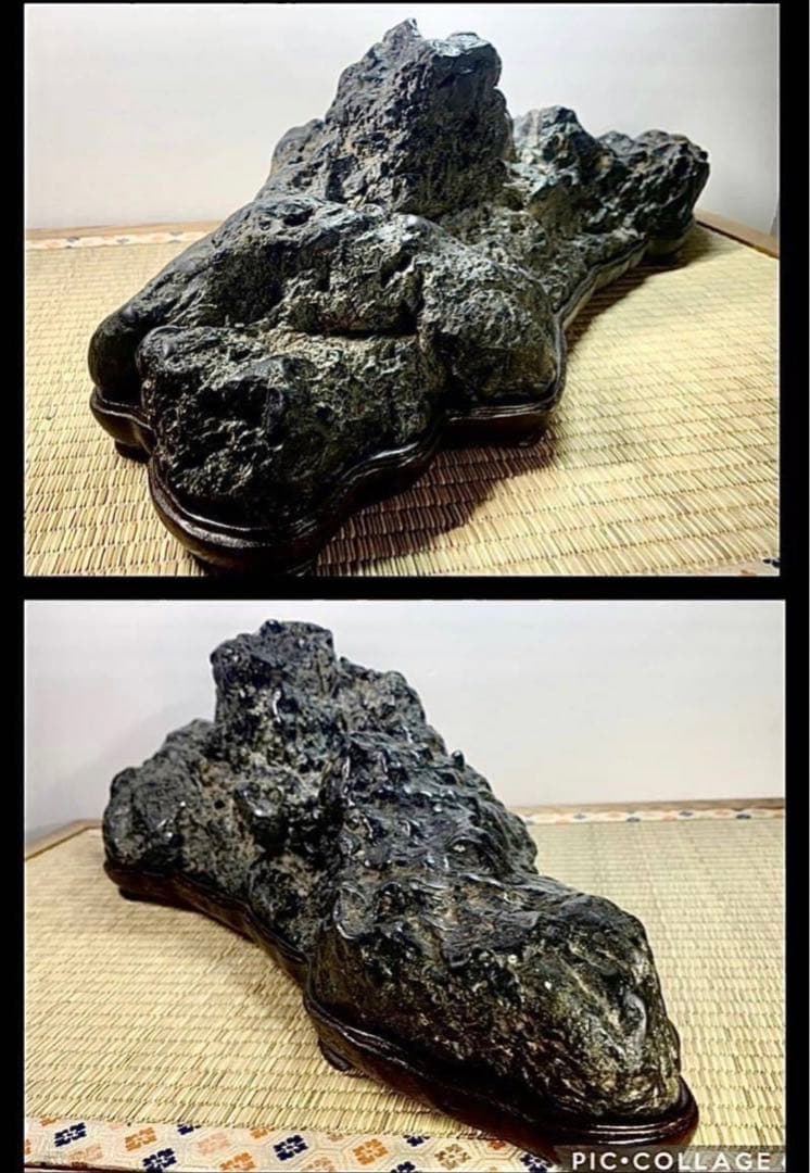 4019 加茂川石 横58×高18×奥18(cm) 13.74kg