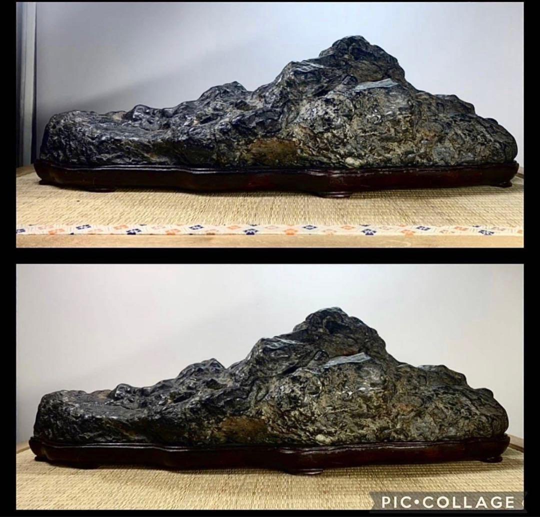 4019 加茂川石 横58×高18×奥18(cm) 13.74kg