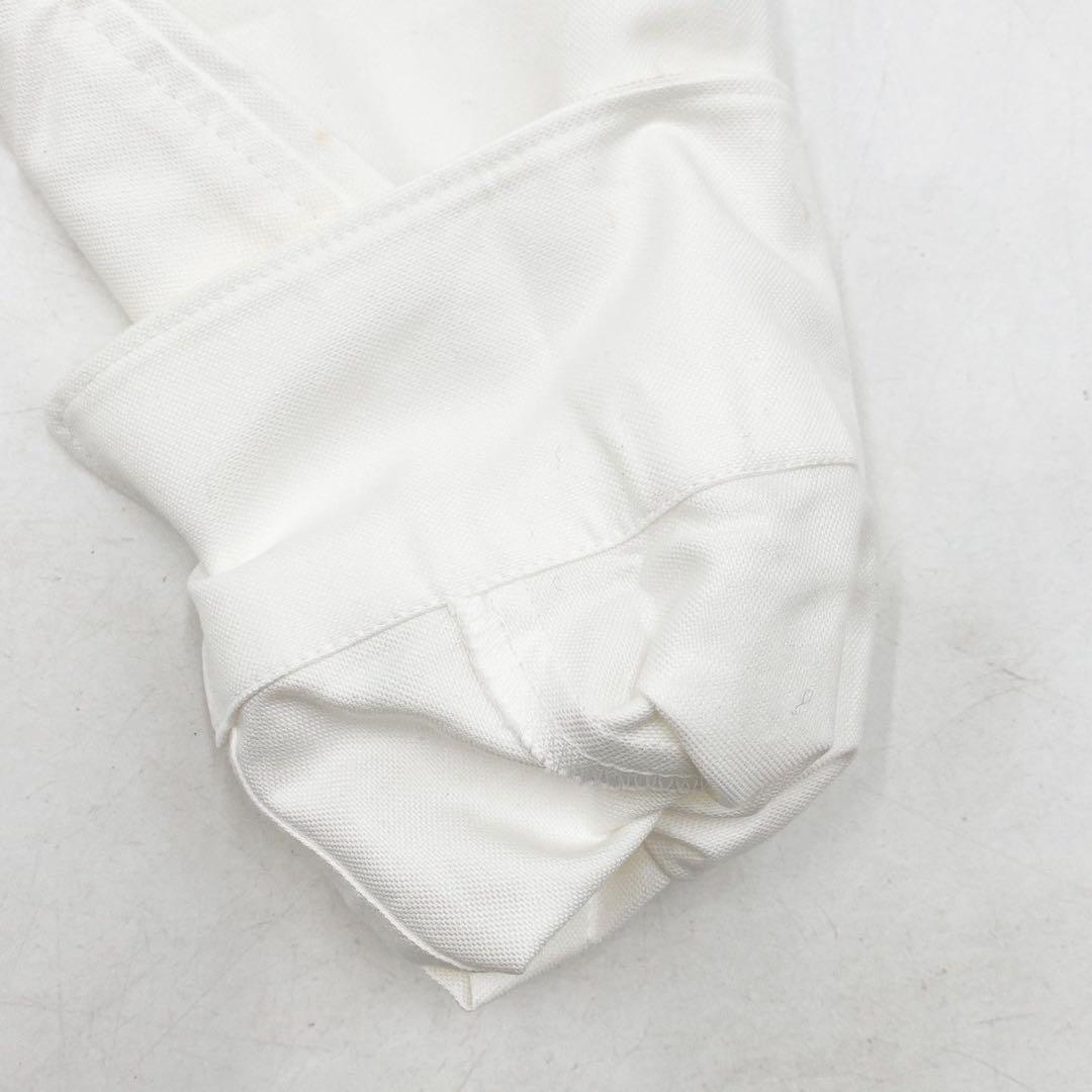 【希少】トリココムデギャルソン 長袖 丸襟シャツ M 白シャツ