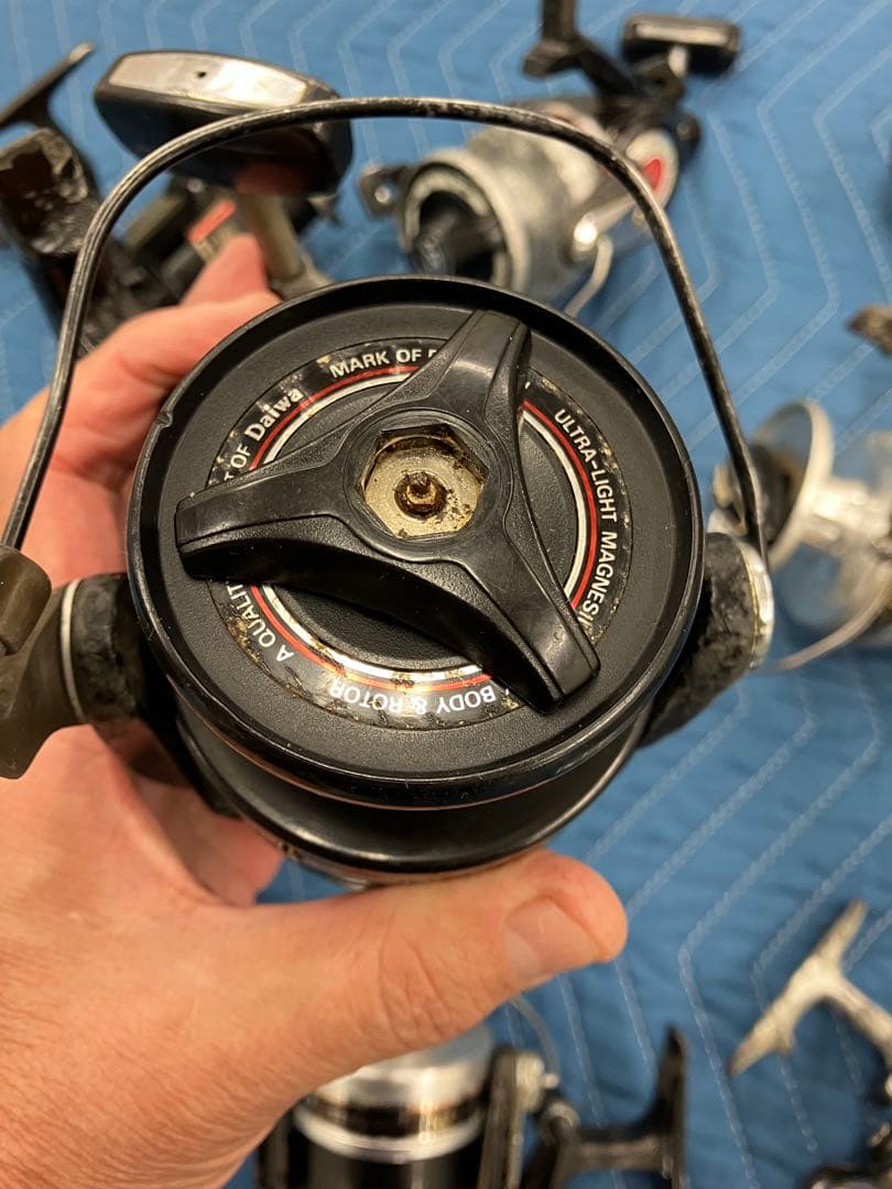 スピニングリール をまとめて12台（整備済）