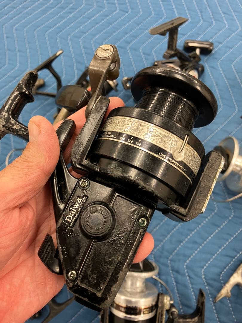 スピニングリール をまとめて12台（整備済）