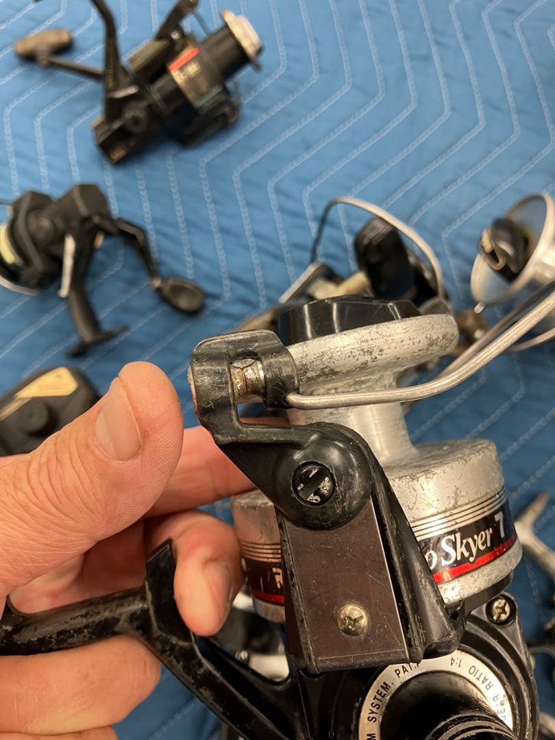 スピニングリール をまとめて12台（整備済）