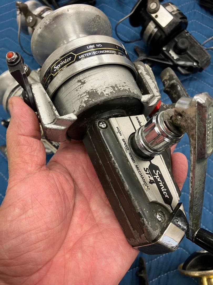 スピニングリール をまとめて12台（整備済）