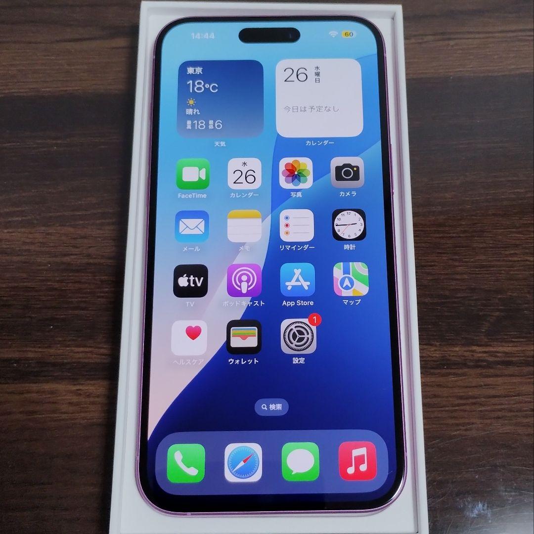 ★純正100%★iPhone16 Plus 128GB SIMフリー 展示デモ機