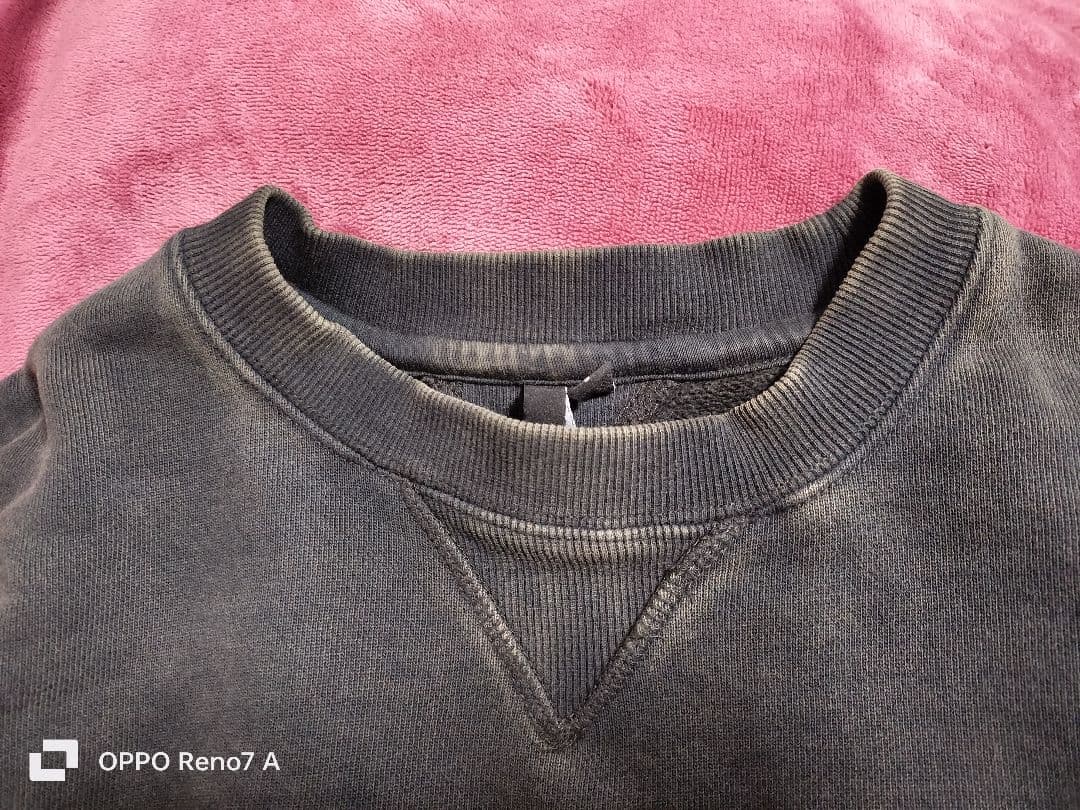 entire studios スウェットトレーナー サイズS ガーメントダイ 黒