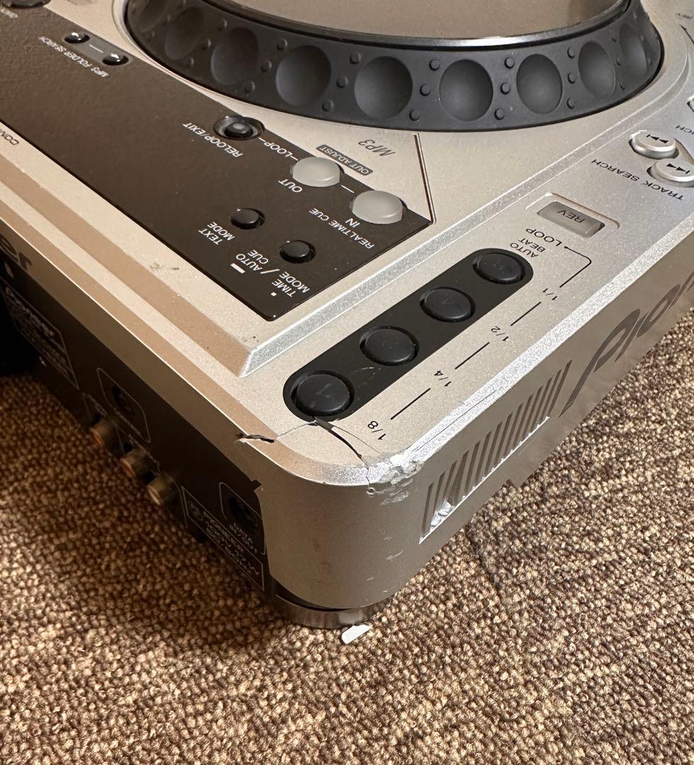 NO (2) Pioneer CDJ-800MK2 シルバー 動作確認済み