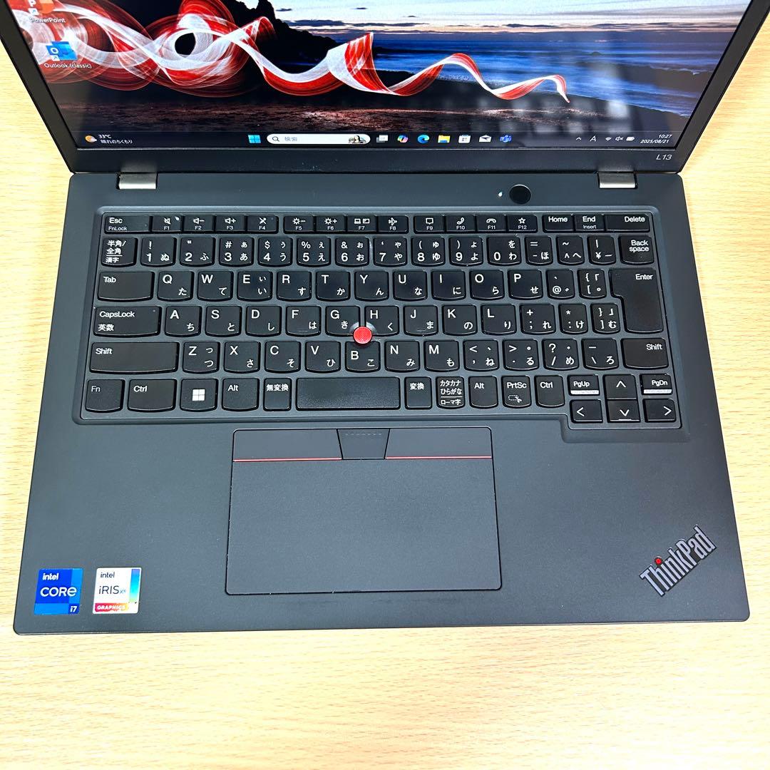 Windowsノート本体 Lenovo ThinkPad L13 Gen3 i7 16GB 512GB