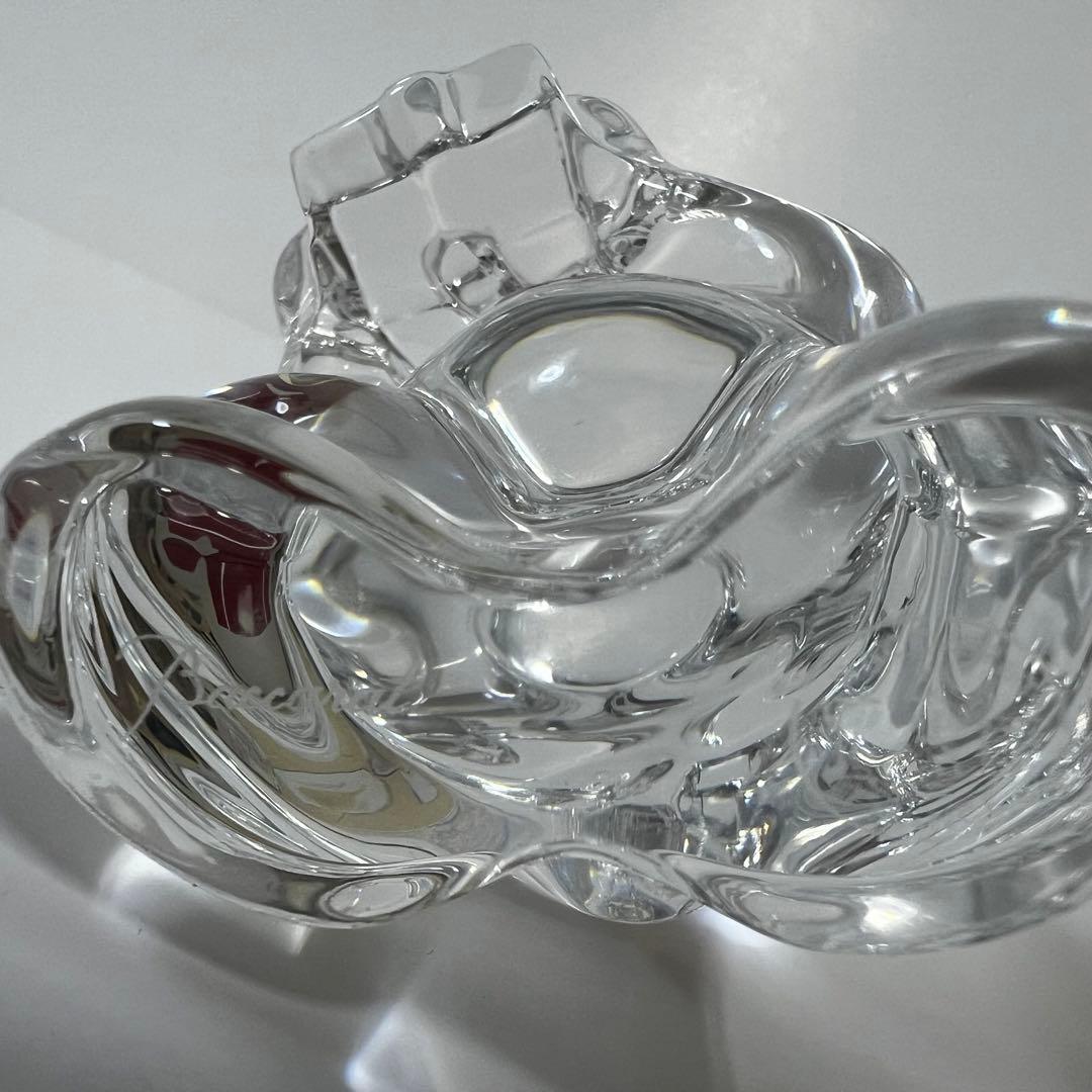 Baccarat バカラ フィギュリン クリスタル クマ 置物