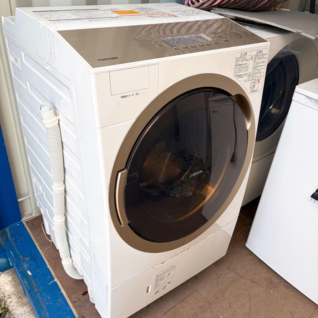 送料無料！※ジャンク品 東芝 ドラム式洗濯機 TW-117A6L