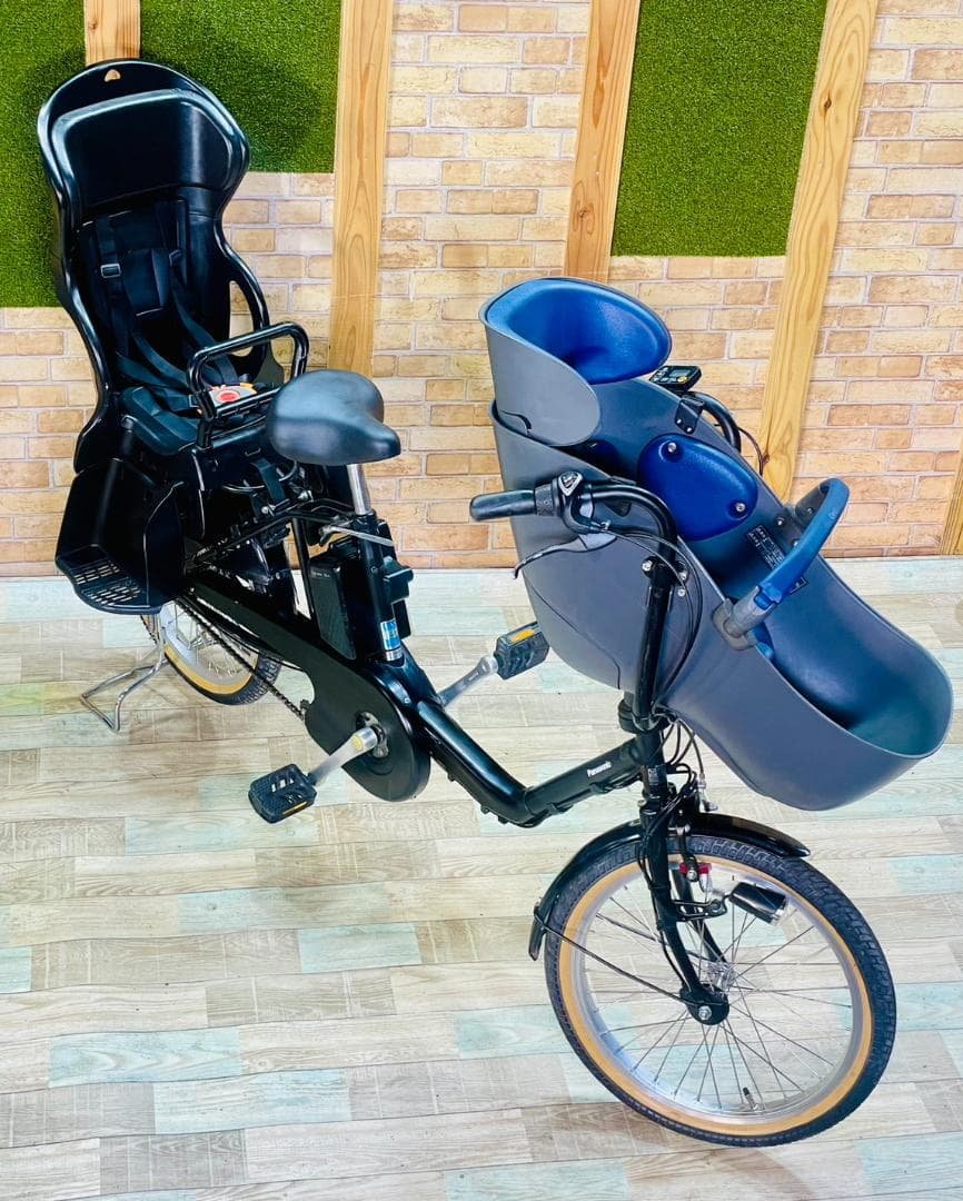 高級ベビーシート 超大容量 パナソニック 子供乗せ電動アシスト自転車 H3330