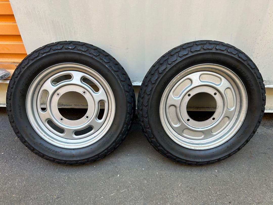 エイプ100前後　純正ホイールセット