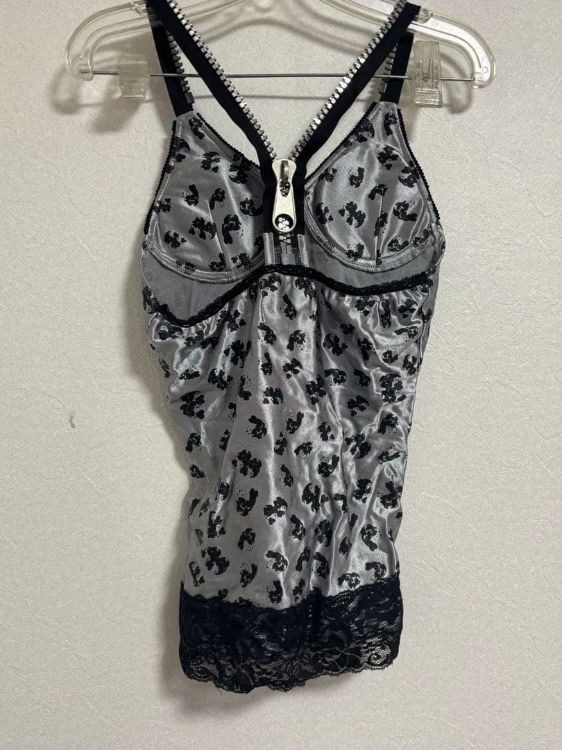 GLAVlL tutuHA キャミソール シルバー【汚れあり/稀少品】