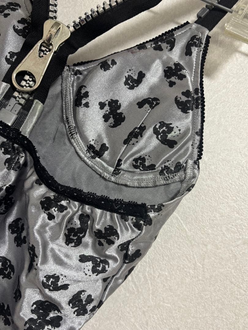 GLAVlL tutuHA キャミソール シルバー【汚れあり/稀少品】