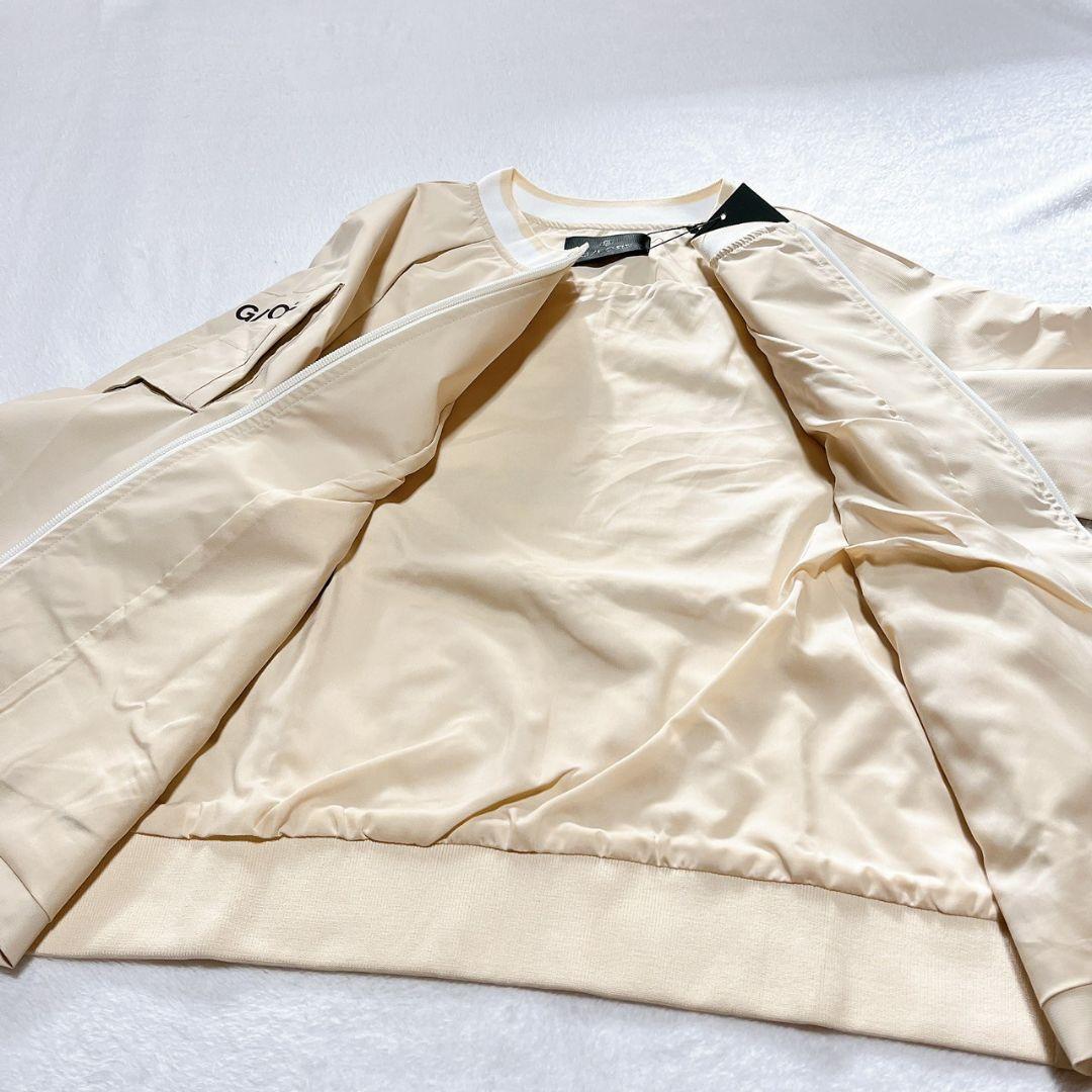 新品　G/FORE　ジーフォア　ゴルフ　ジャケット　ベージュ　M　レディース