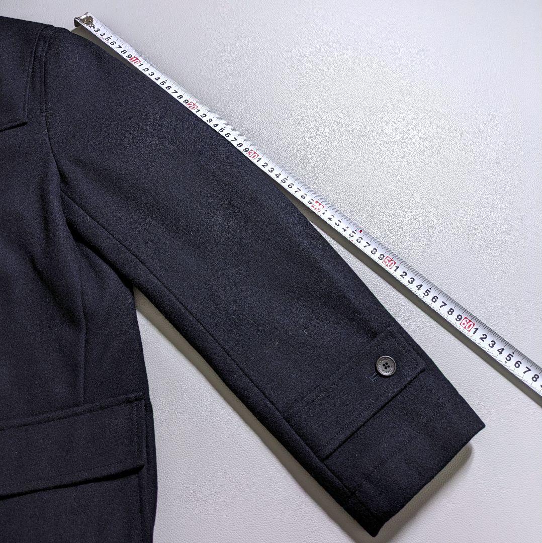 ニューヨーカー／近年もの メンズ 上質ウールダッフルコート ネイビー トグル