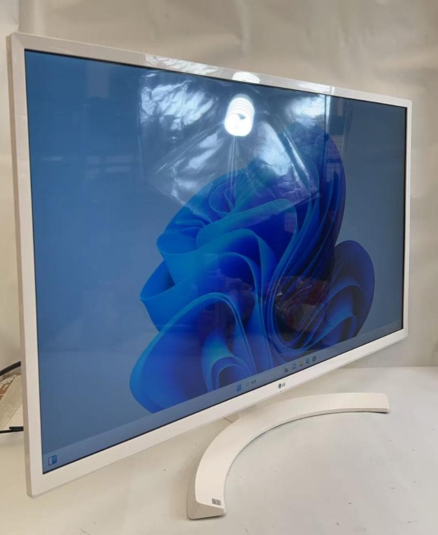 LG モニターディスプレイ 32MP58HQ-W 32インチ ホワイト 大画面