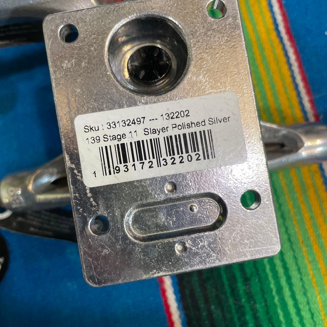139 Stage 11 Slayer Polished Silver トラック