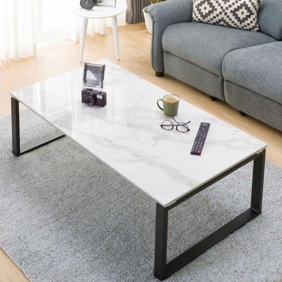 ★ほぼ未使用 【都内無料配送】NITORI ニトリ センターテーブル ホワイト