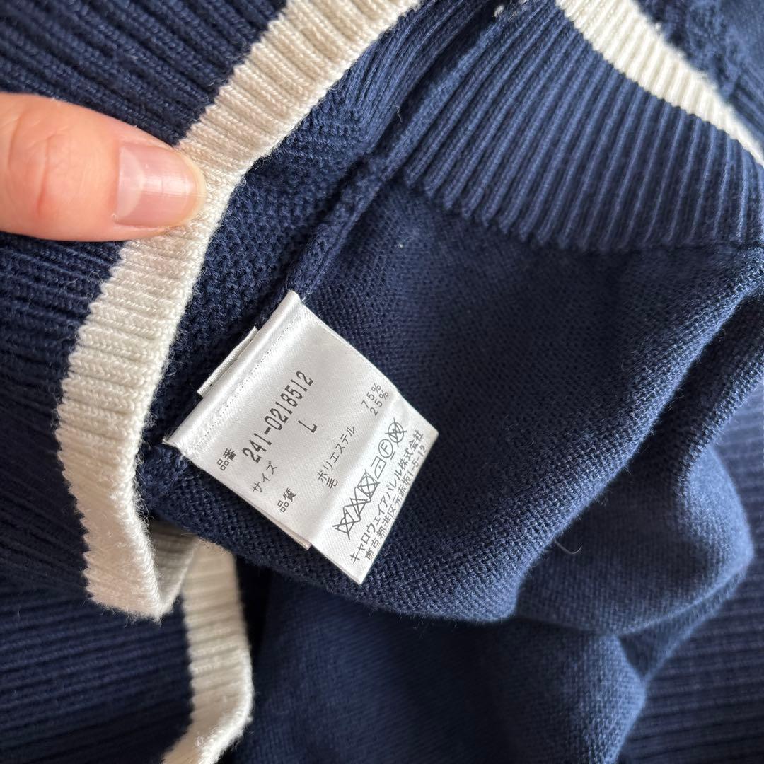 Callaway 赤 、ネイビータートルネック セーター２枚セット