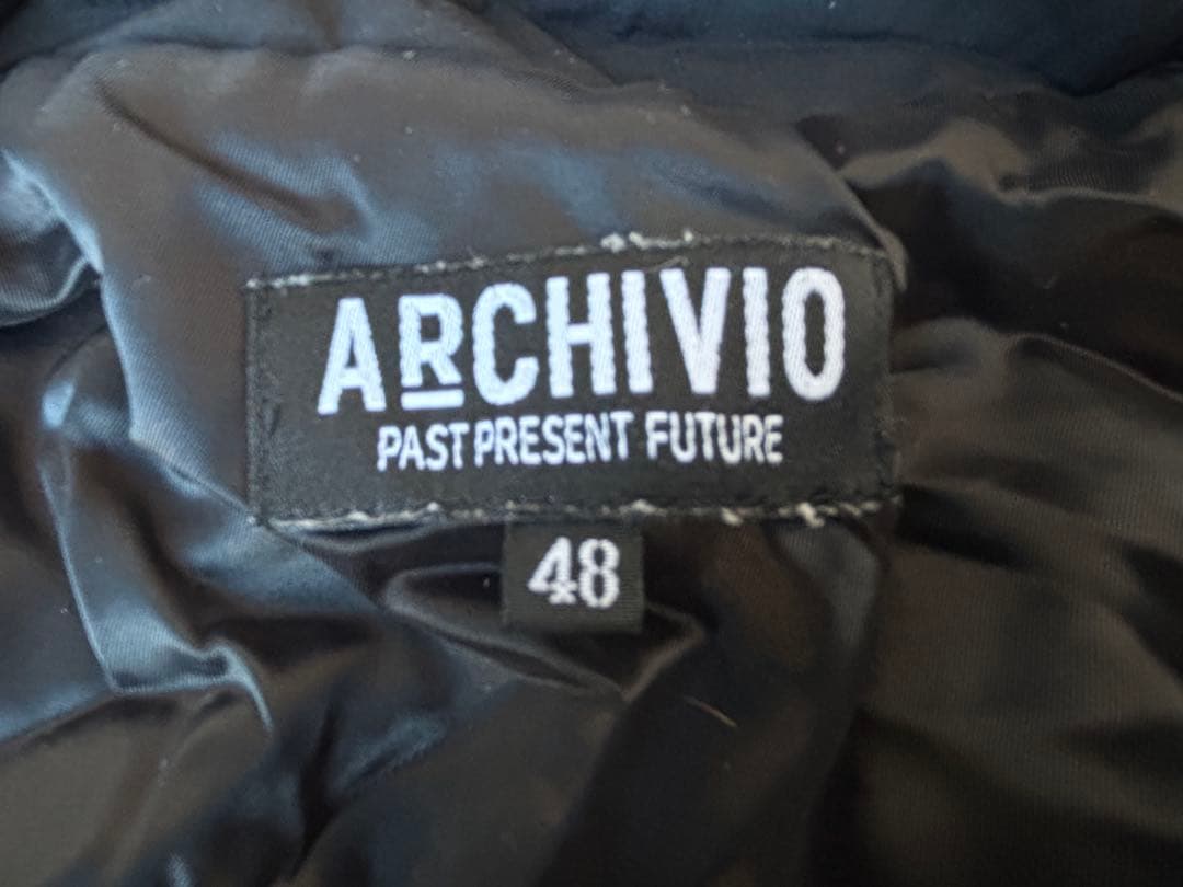 アルチビオ ゴルフ 中綿ブルゾン 黒 48(L) A224004 撥水