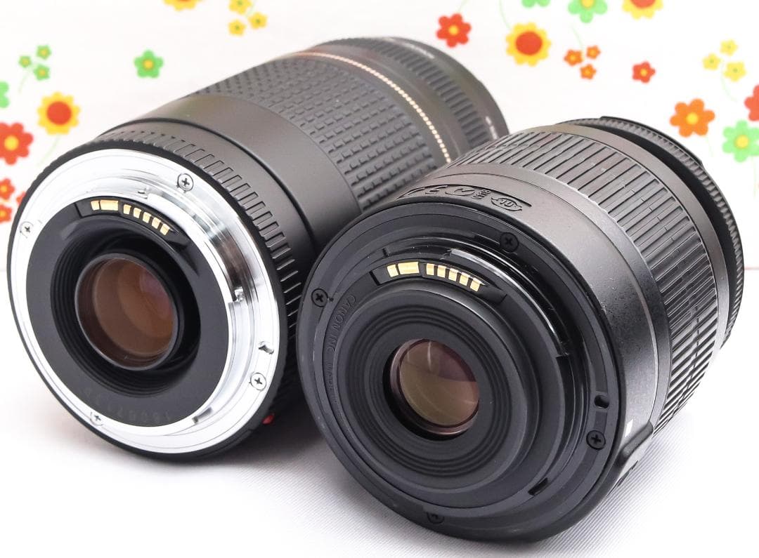 キャノン Canon EOS 7D☆スマホ転送☆ダブルレンズ！☆デジタル一眼レフ