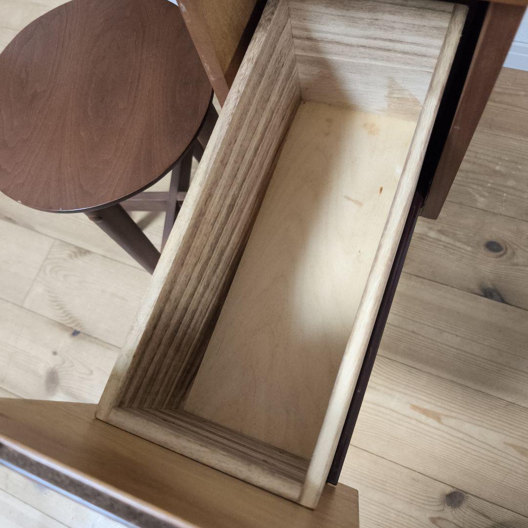 emo エモ ドレッサー 鏡台 スツール 丸椅子 一人暮らし 化粧台 コンパクト