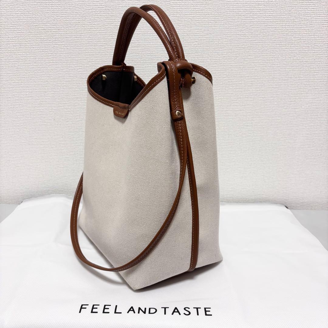 新品同様 25ss■FEEL AND TASTE bar-knot バッグ